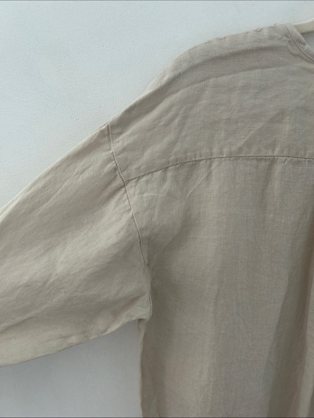 Parachute Linen House Dress Size Medium Midi Oversized Comfy Tunic/Nightshirt - Picture 9 of 15